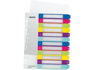 WOW printbare index, 12 tabs - 1