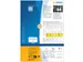 HERMA 9536 Weervast Outdoor folie-etiket A4 45,7x21,2mm Wit 1920 stuks
