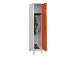 locker,HxBxD 1950x400x500mm,1vak,vak B 400mm,cil.-slot,voeten
