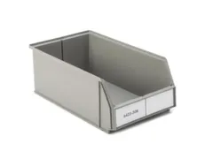 magazijnbak,HxBxD 150x230x400mm,PP,grijs
