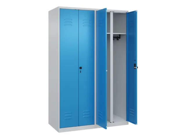 locker voor scheiding van kleding,HxBxD 1850x1200x500mm,4vak