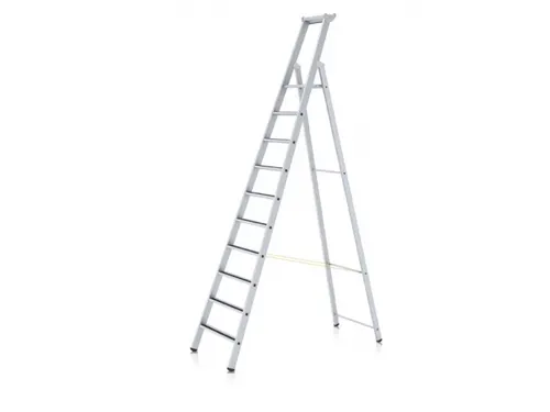 veiligheidsladder,eenzijdig,8treden m. R13-laag,stand H 2,12m