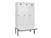 armoire vestiaire avec banc noir et blanc,HxlxP 2120x1200x815mm
