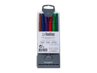 Fineliner Bruynzeel Teens 0.4mm assorti - 2