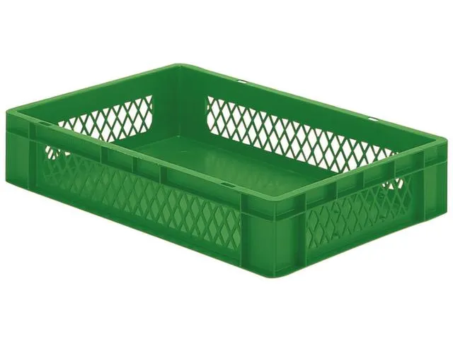 Euronorm-Stapelbak 22l H X L X B 120x600x400mm Groen