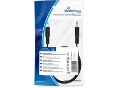 Audio kabel 3,5 JACK 1,5m MRCS189 type B nickel