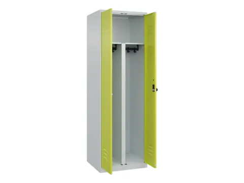 PBM-locker,HxBxD 1850x600x500mm,2vak,vak B 300mm,draaigrendel