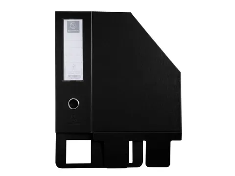 Tijdschriftenhouder PP rug100mm zwart