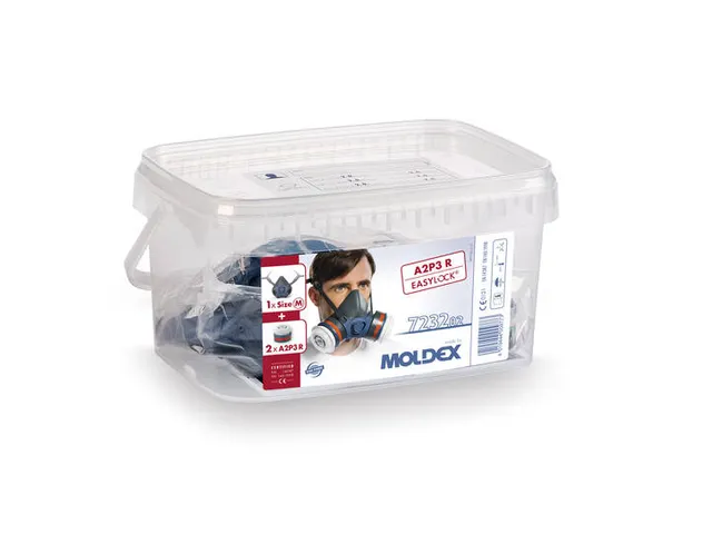 Moldex adembeschermingsbox serie 7000 TPE EasyLock A2 P3 R D maat M