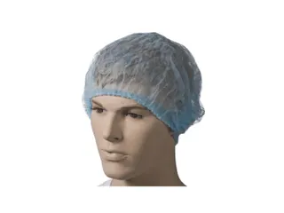 Intersafe haarnetje, blauw, per doos van 100 stuks - 1