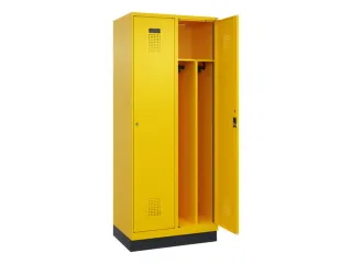 locker voor scheiding van kleding,HxBxD 1950x800x500mm,2vak - 1
