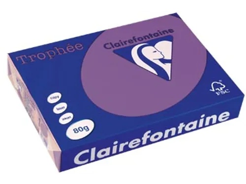 Trophée Intens Gekleurd Papier A4 80 gram 500vel Violet