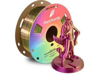 PLA Dual Silk 1,75mm Lime-Magenta 1kg Panchroma 3D Filament - 2