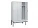 locker voor scheiding van kleding,HxBxD 2120x1200x815mm,3vak