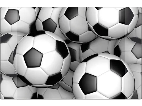 Bureauonderlegger Kangaro PP 38x58cm dessin voetballen