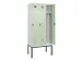 locker voor scheiding van kleding,HxBxD 2120x900x500mm,3vak