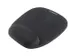 Muismat Kensington met polsondersteuning foam zwart
