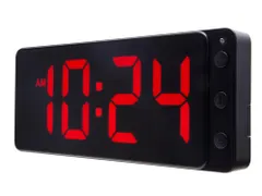 Horloge de table/murale NeXtime Digital Clock Red de 27,2 x 10,8 cm