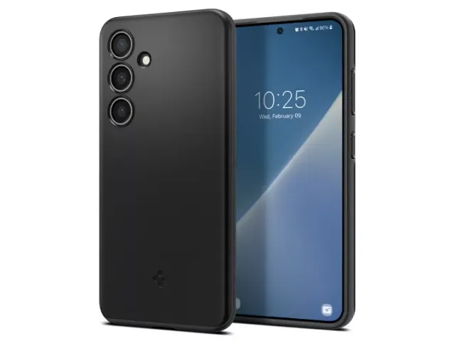 Spigen Thin Fit Galaxy S24 hoesje zwart