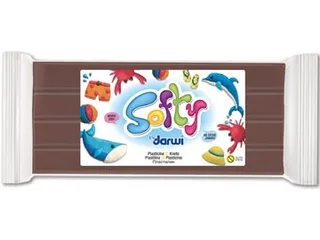 Darwi Boetseerpasta Softy Bruin 500 Gram - 1