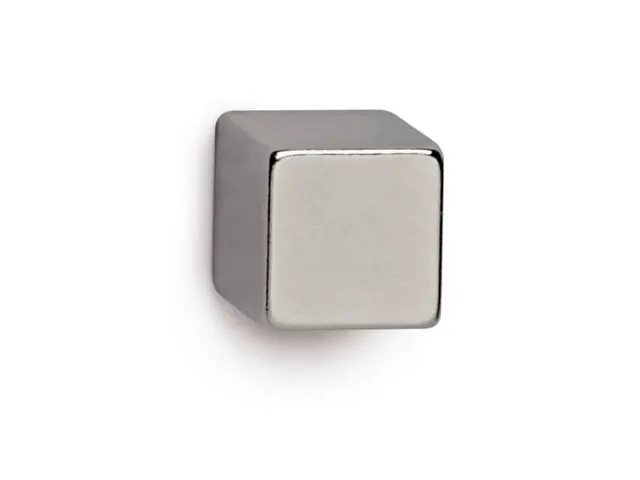 Neodymium Kubusmagneet 20x20x20mm Lichtzilver