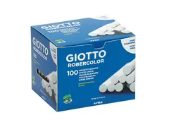 Schoolbordkrijt Giotto doos à 100 stuks wit
