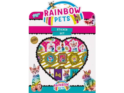 Stickerset Totum Rainbow Pets
