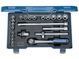 D 30 HMU-3 Dopsleutelset 3/8 inch 22-delig UD profiel 6-22mm