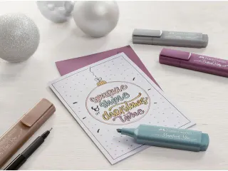 Markeerstift Faber-Castell 46 metallic groen - 7