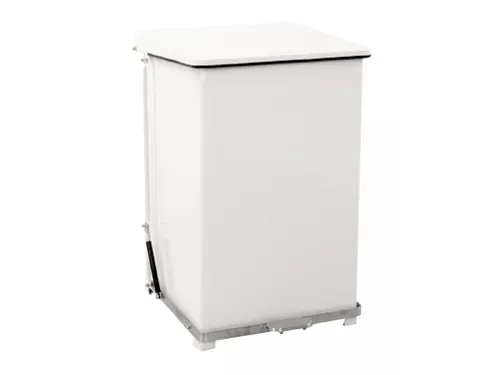 Industriële Pedaalemmer 152 Liter Wit