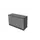 jaloeziedeurkast,HxBxD 720x1200x445mm,1xhouten vloer,MS-donkergrijs