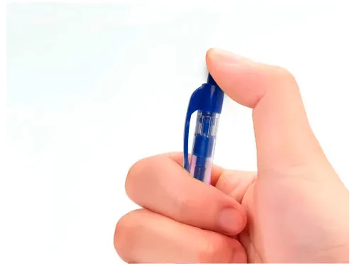 Balpen Retractable Medium Punt Blauw