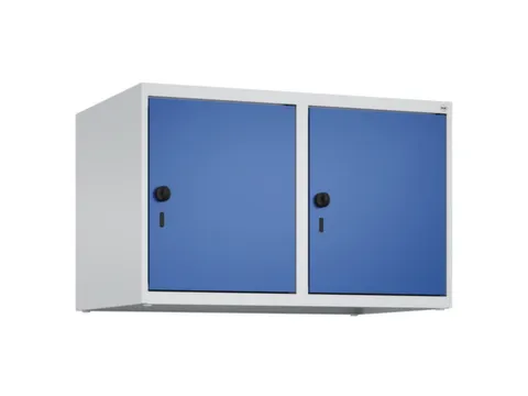 opzetkast,v. locker,2vak.,vak B 400mm,HxBxD 500x800x500mm,vleugeldeur