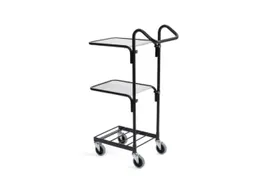 Miniwagen 2Legborden Draagvermogen 50Kg L X B 650X 360Mm Zwart