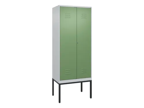 locker voor scheiding van kleding,HxBxD 2120x800x500mm,2vak