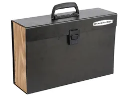 Sorteerkoffer Bankers Box Handifile 19 vaks zwart