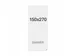 Print voor Banner 150x270cm Symbio 510g/m² PVC Mat Oppervlak