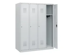 schoollocker,HxBxD 1530x1200x500mm,4vak,vak B 300mm,cil.-slot
