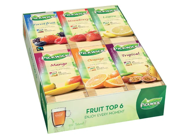 Thé Pickwick Multipack Original 6x25 Sachets Fruit