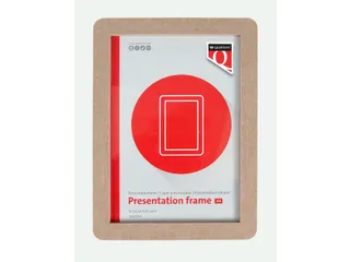 Presentatieframe Quantore A4 Vilt Zand gerecycled PET - 1