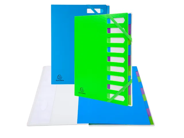 Sorteermap Harmonika 9vak CAMP.NEON Ass