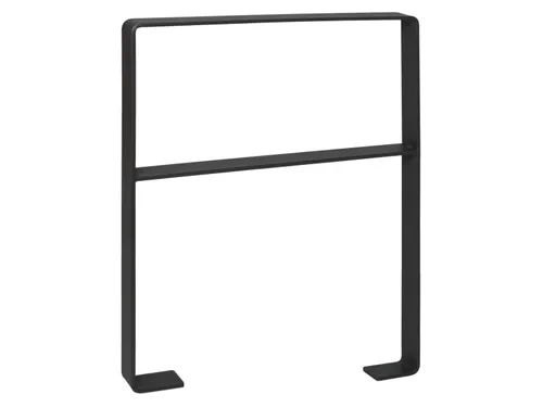 fietsbeugel,L 800mm,staal therm. verzinkt/met coating,DB703antraciet