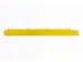 rand,v. vloerbeschermingsmat,module,aansluiting male,LxB 965x65mm,geel