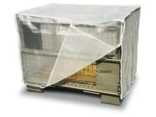 Afdekhoes Gaascontainer 980x1250x850mm Transparant 2 Ritssluitingen - 1