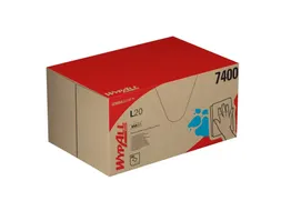 Poetsdoek WypAll L20 GeneralClean 420x330mm blauw 280 vel