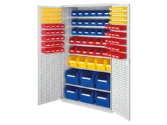 Ruime Bakkenkast 1950x1130x590mm 118magazijnbakken Gesleufde/geperf.