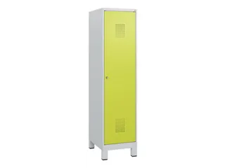 schoollocker,HxBxD 1630x400x500mm,1vak,vak B 400mm,cil.-slot,voeten - 2