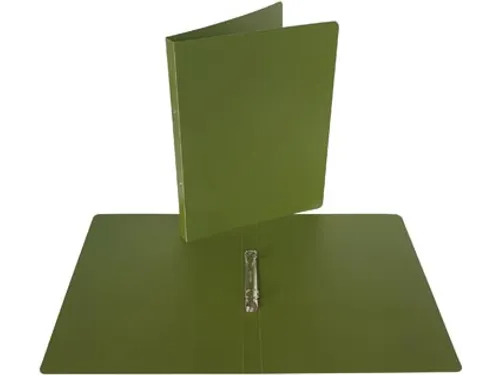 Nature ringmap voor A4 PP 2 ringen 16 mm kaki groen