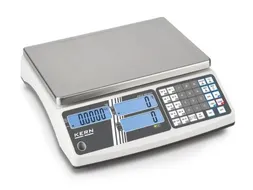 cijferweegschaal,platform BxD 315x215mm,RVS,weegbereik 15kg