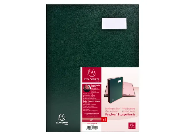 Handtekenmap DIRECTIE 12 Ind. groen